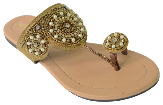 

WALK-N-STYLE Women Brown T-Strap Flats