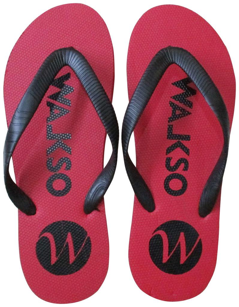 

Walkso Men Red Daily Slippers