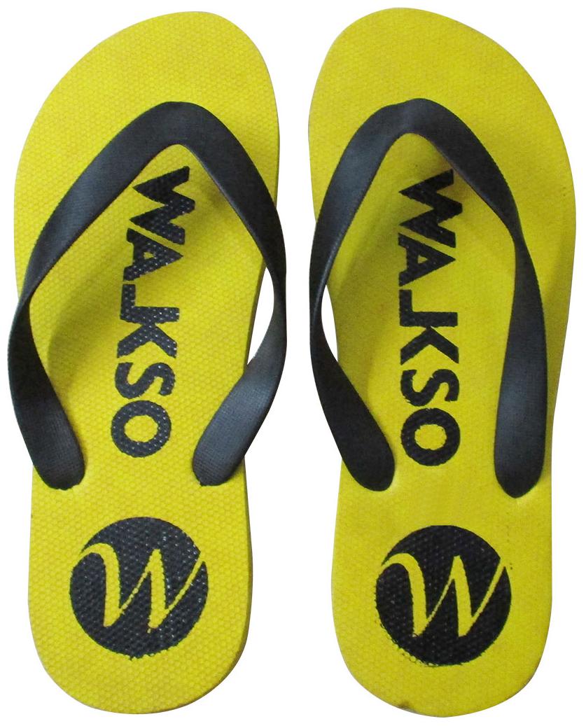 

Walkso Men Yellow Daily Slippers