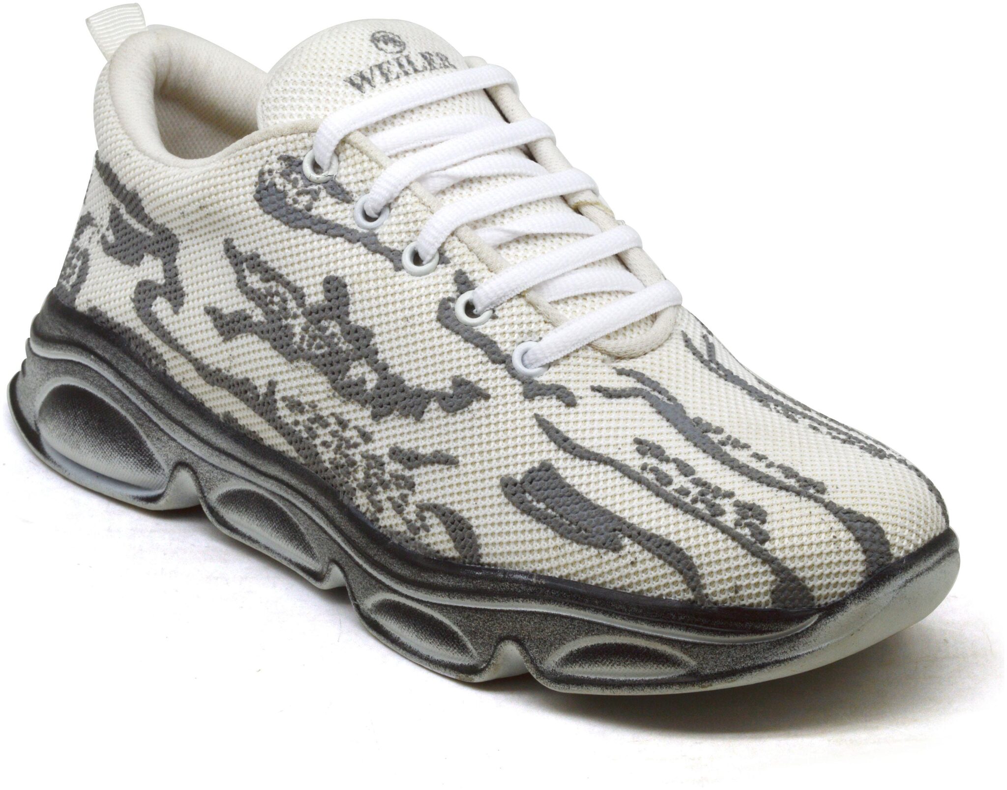 

Weiler Men White Classic Sneakers - Art111-white