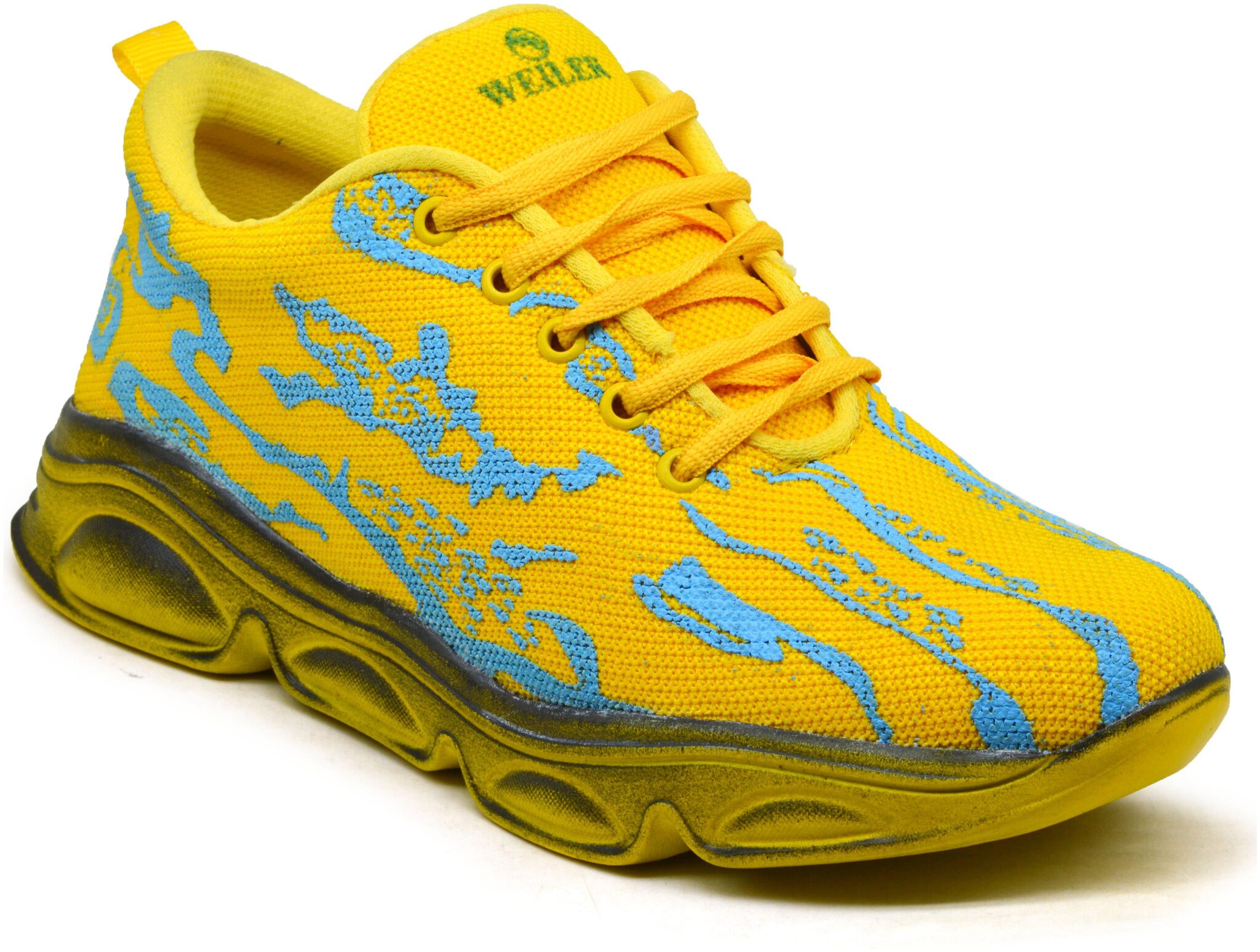

Weiler Men Yellow Classic Sneakers - Art111-yellow