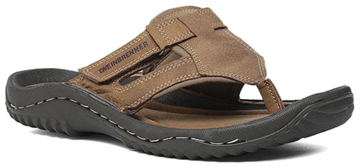 

Weinbrenner Mens Tan Slippers Flip-Flops