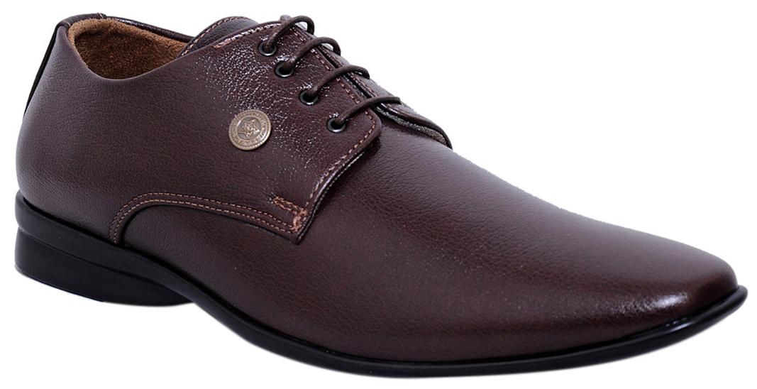 

West Code Men s Synthetic Leather Formal Shoes D-74-Brown-7