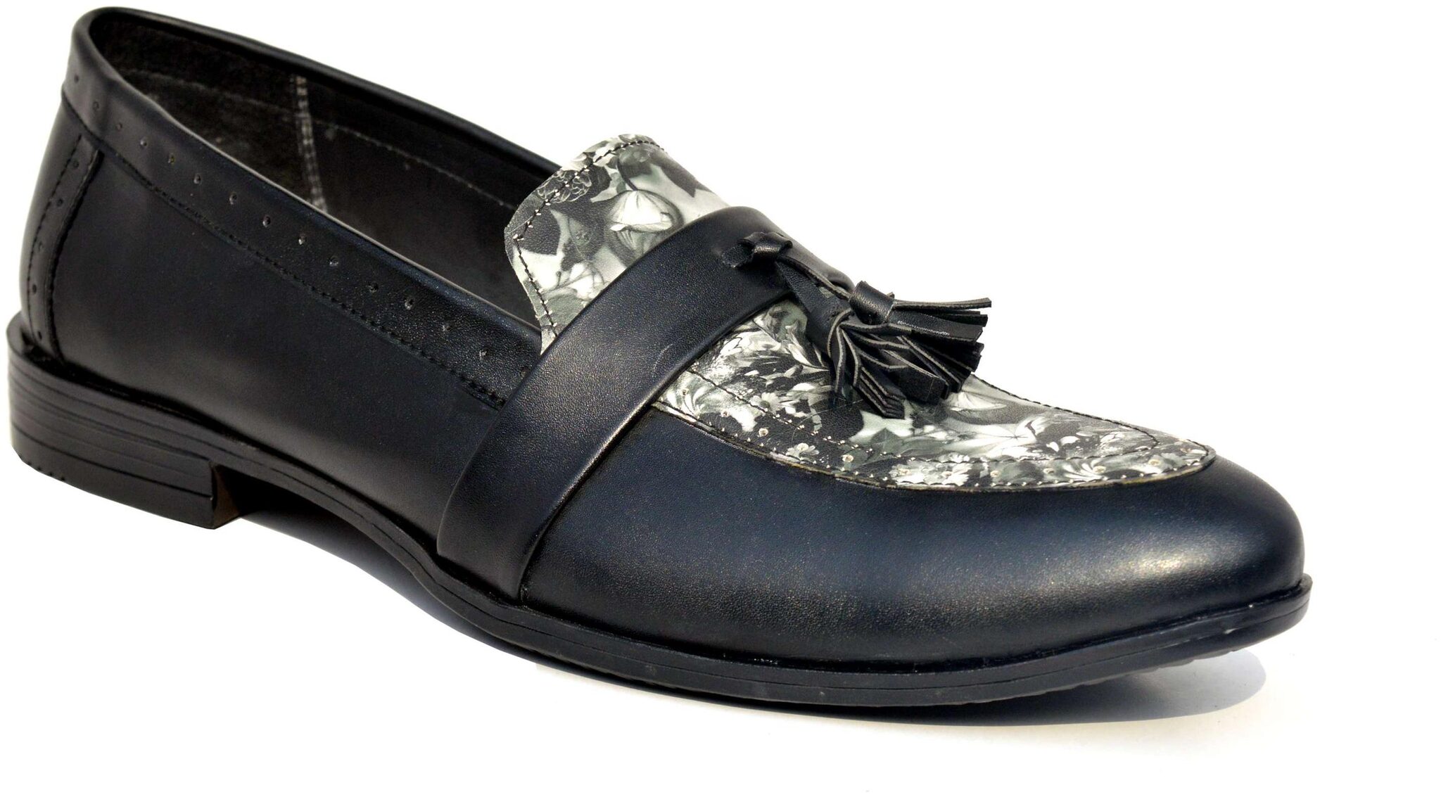 

Wolven Men Black Casual Shoes - WOL5177L-1976C-BLK