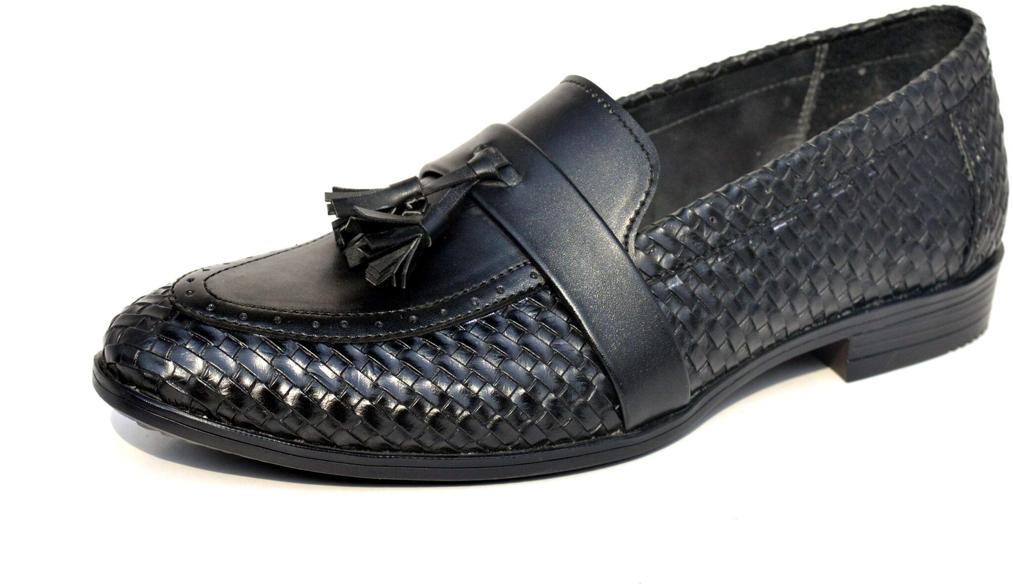 

Wolven Men Black Casual Shoes - WOL5176L-1976C-BLK
