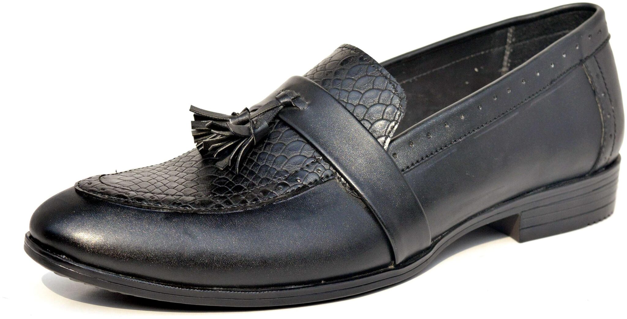 

Wolven Men Black Casual Shoes - WOL5187L-1976 C-BLK