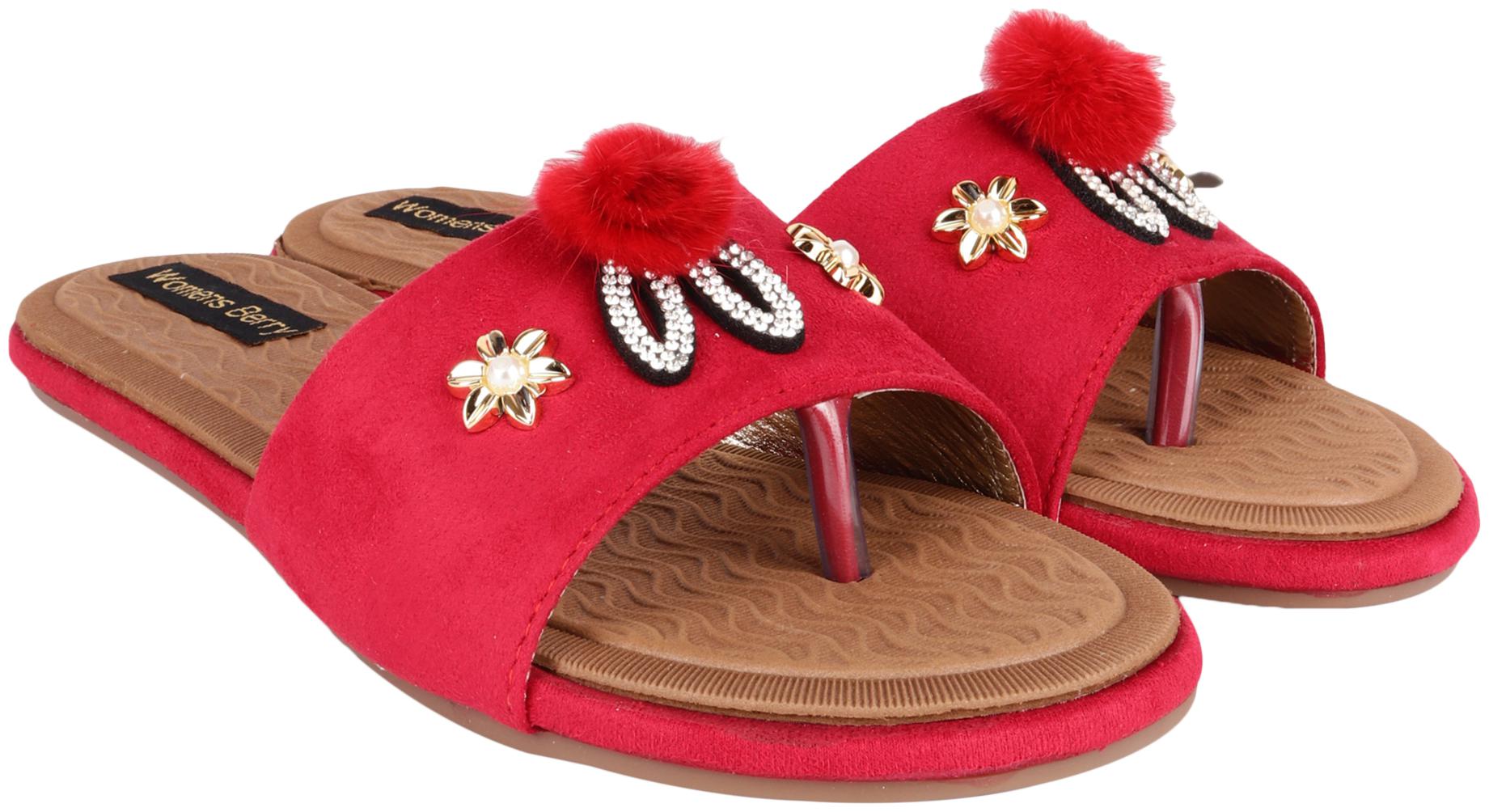 

WOMENS BERRY Women Red Sandals