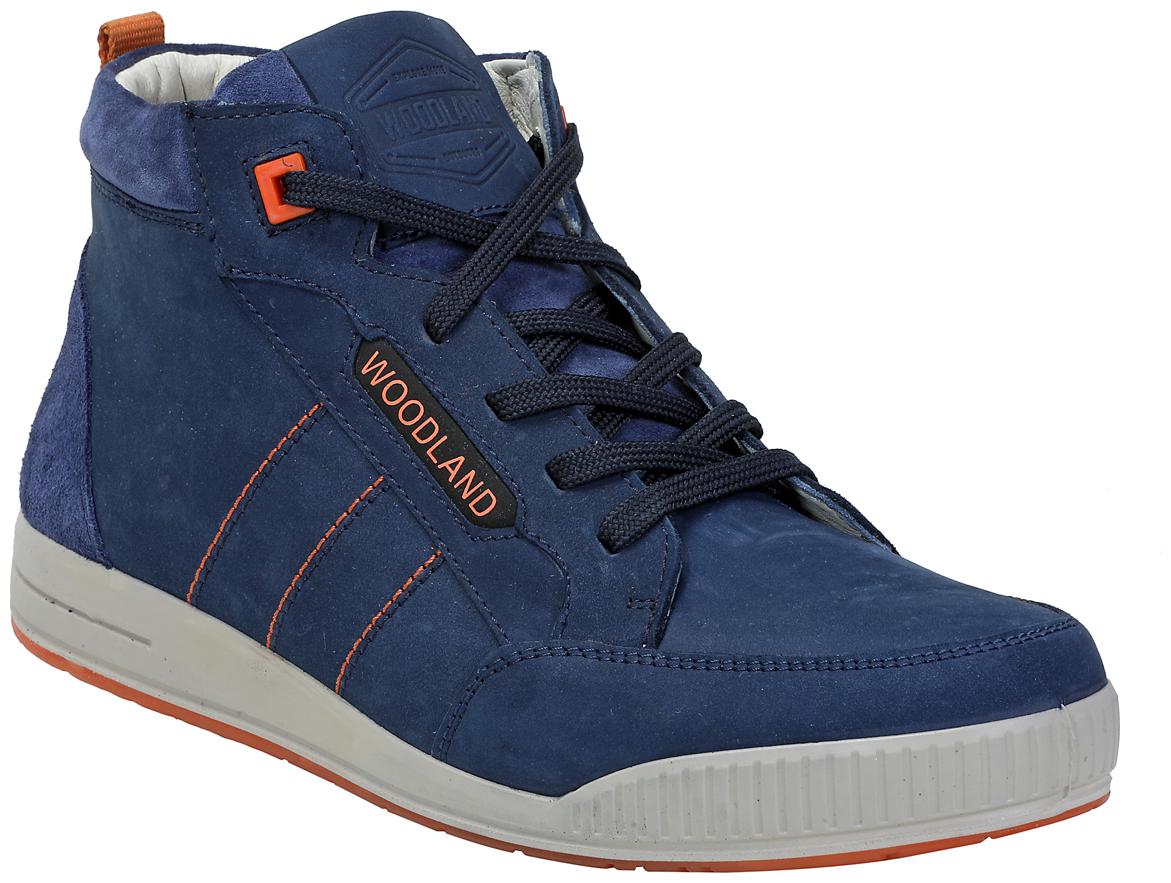 

Woodland Men Blue Ankle Boots - OGB 2787118 DROYAL BLUE