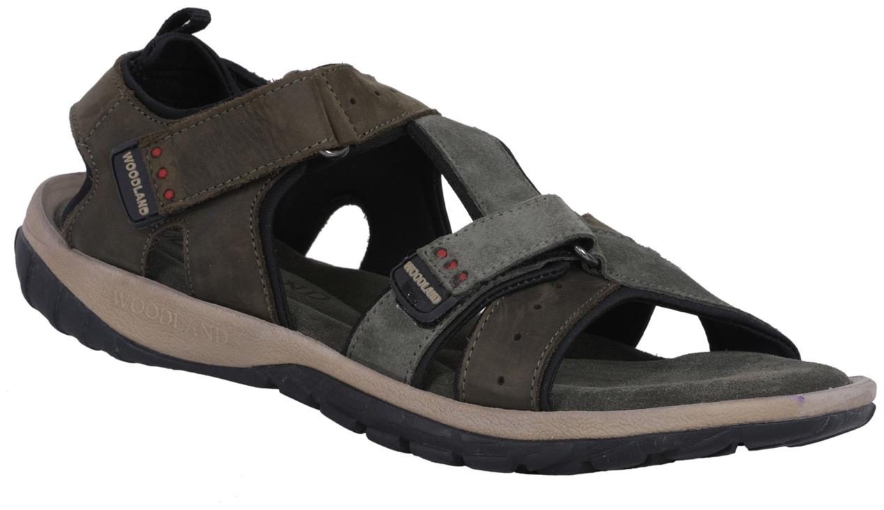 

Woodland Green Sandals Floaters For Men
