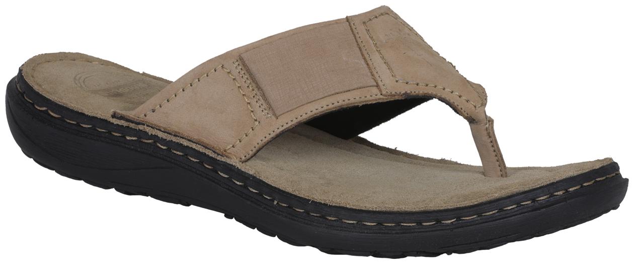 

Woodland Khaki Slippers Flip Flops For Men