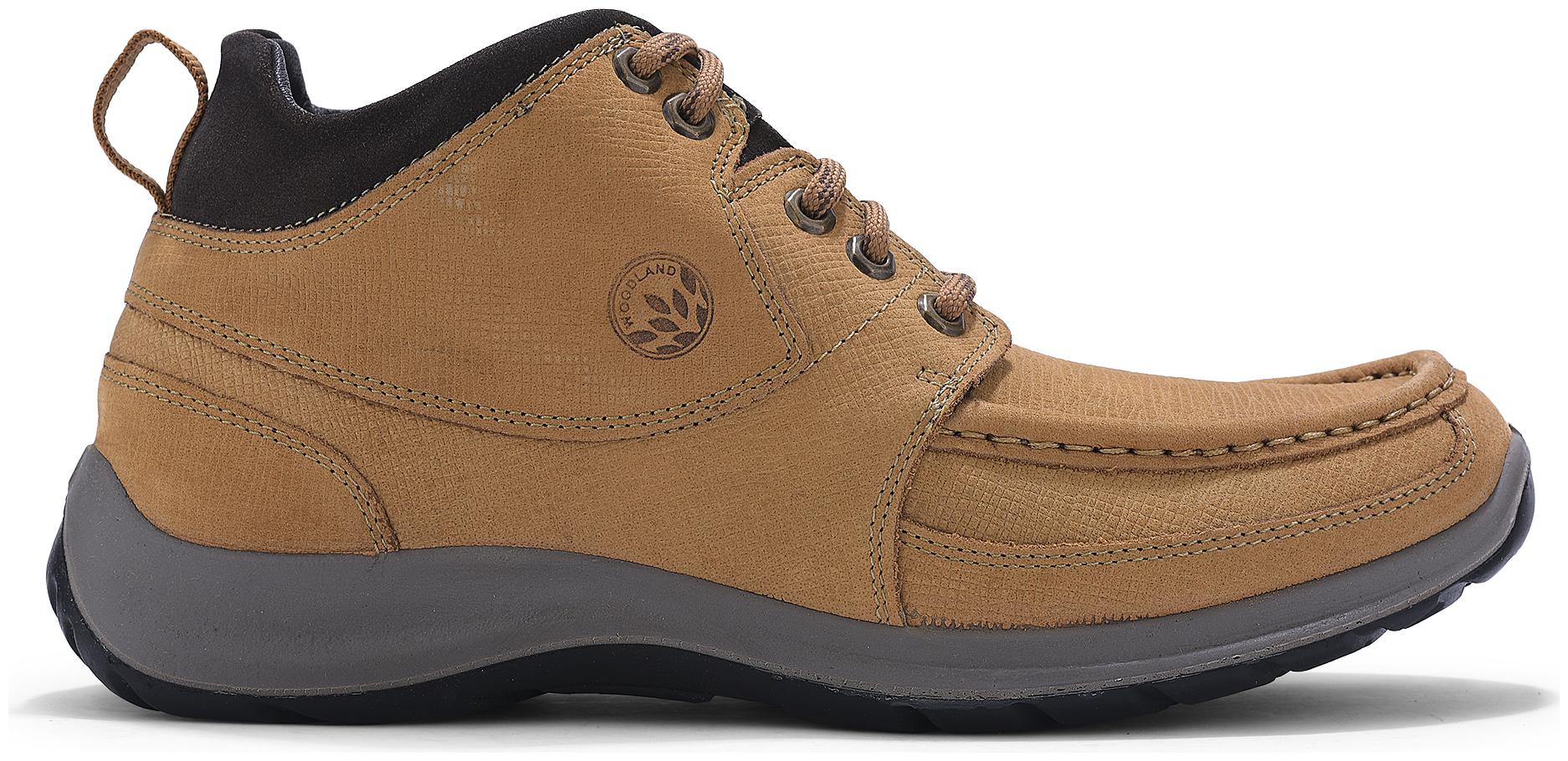 

Woodland Men Cream Outdoor Boots - GB 1071111Y18 CAMEL