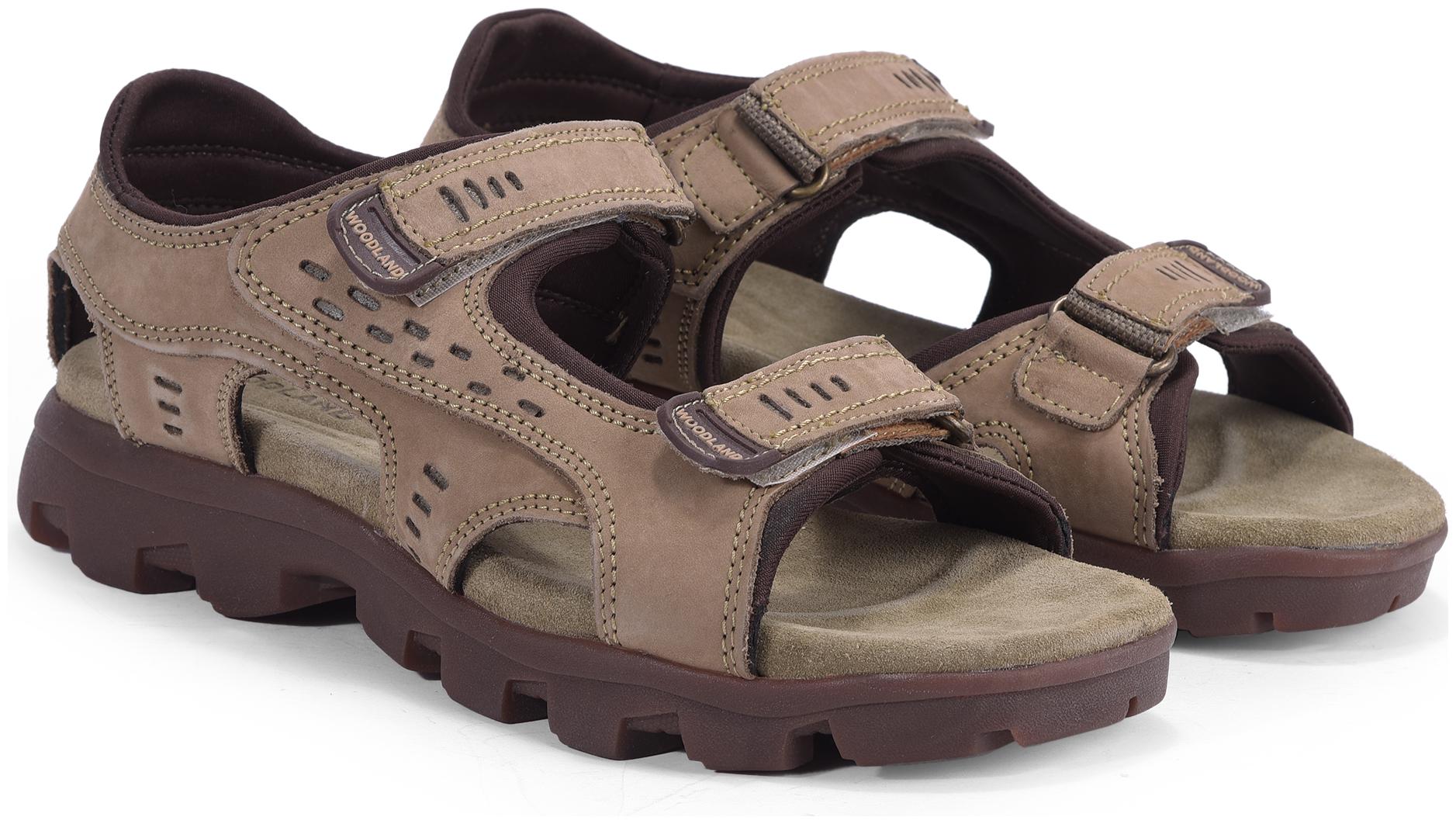 

Woodland Men Khaki Sandals