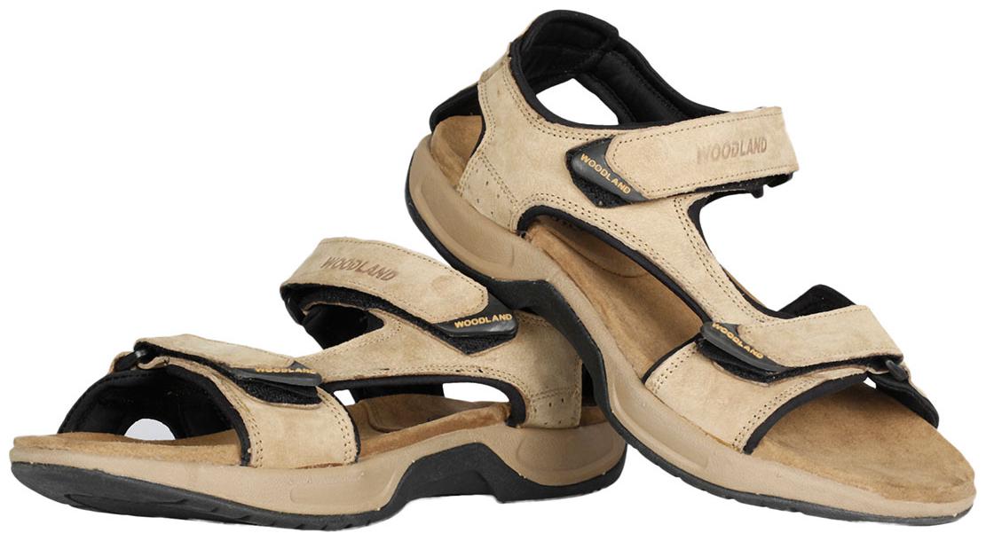 

Woodland Men Khaki Sandals