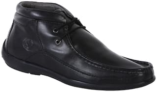 Woodland Chukka Boots For Men ( Black )