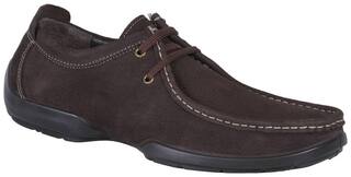 Woodland Casual Shoes For Men ( Brown )