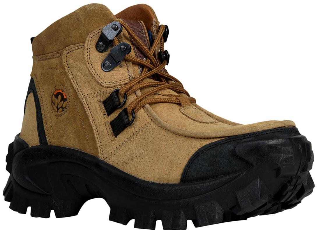 

Woodland Men Brown Outdoor Boots - GB 0433107Y15 CAMEL
