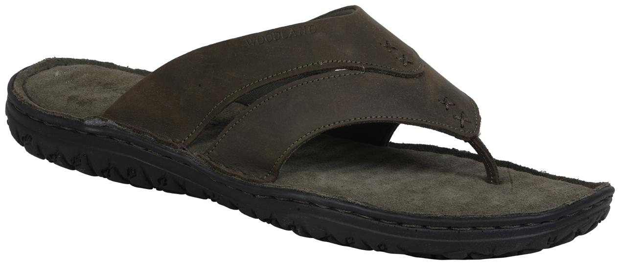 

Woodland Men s OLIVE GREEN Casual Chappal