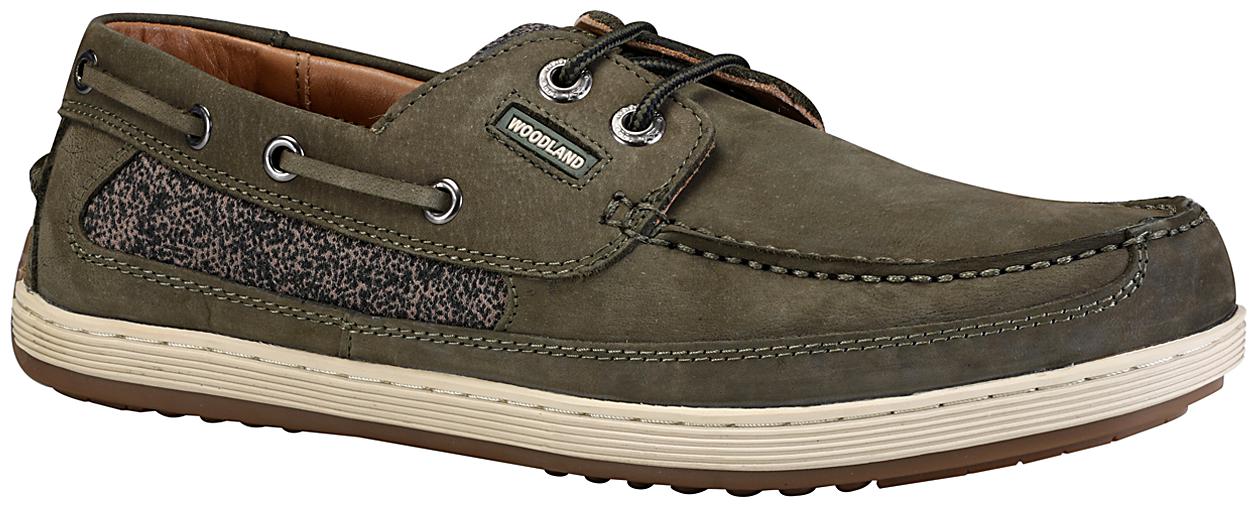 

Woodland Men Green Casual Shoes - GC 2916118 - GC 2916118 OLIVE GREEN