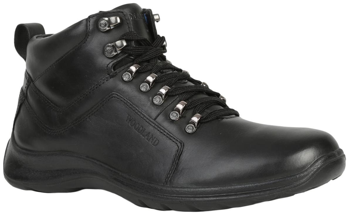 

Woodland Men Black Outdoor Boots - OGB 1502114 - OGB 1502114 BLACK
