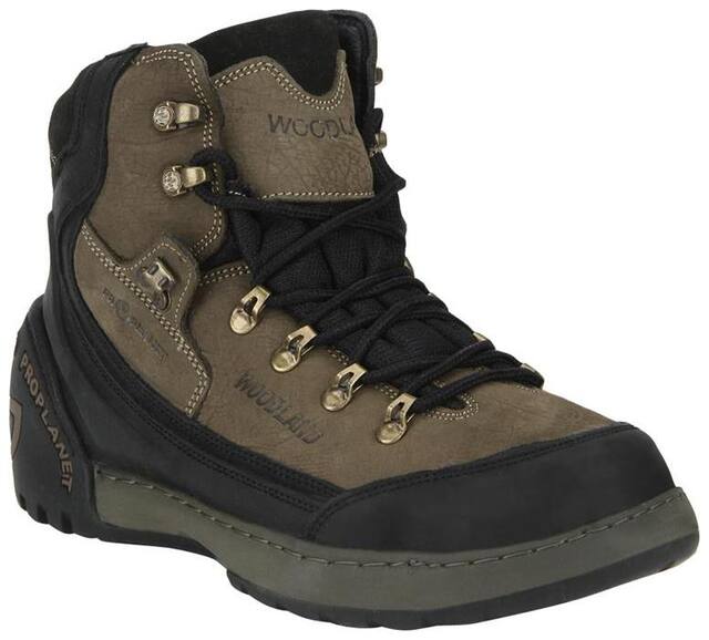 Woodland Outdoor Boots For Men ( Green )