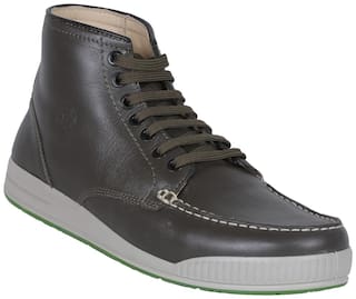 Woodland Classic Sneakers For Men ( Green )