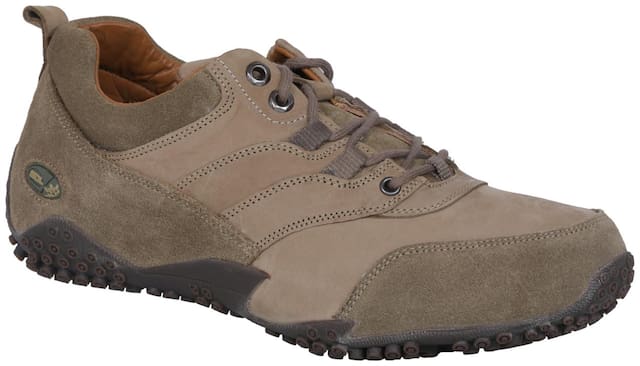 Woodland Casual Shoes For Men ( Brown )