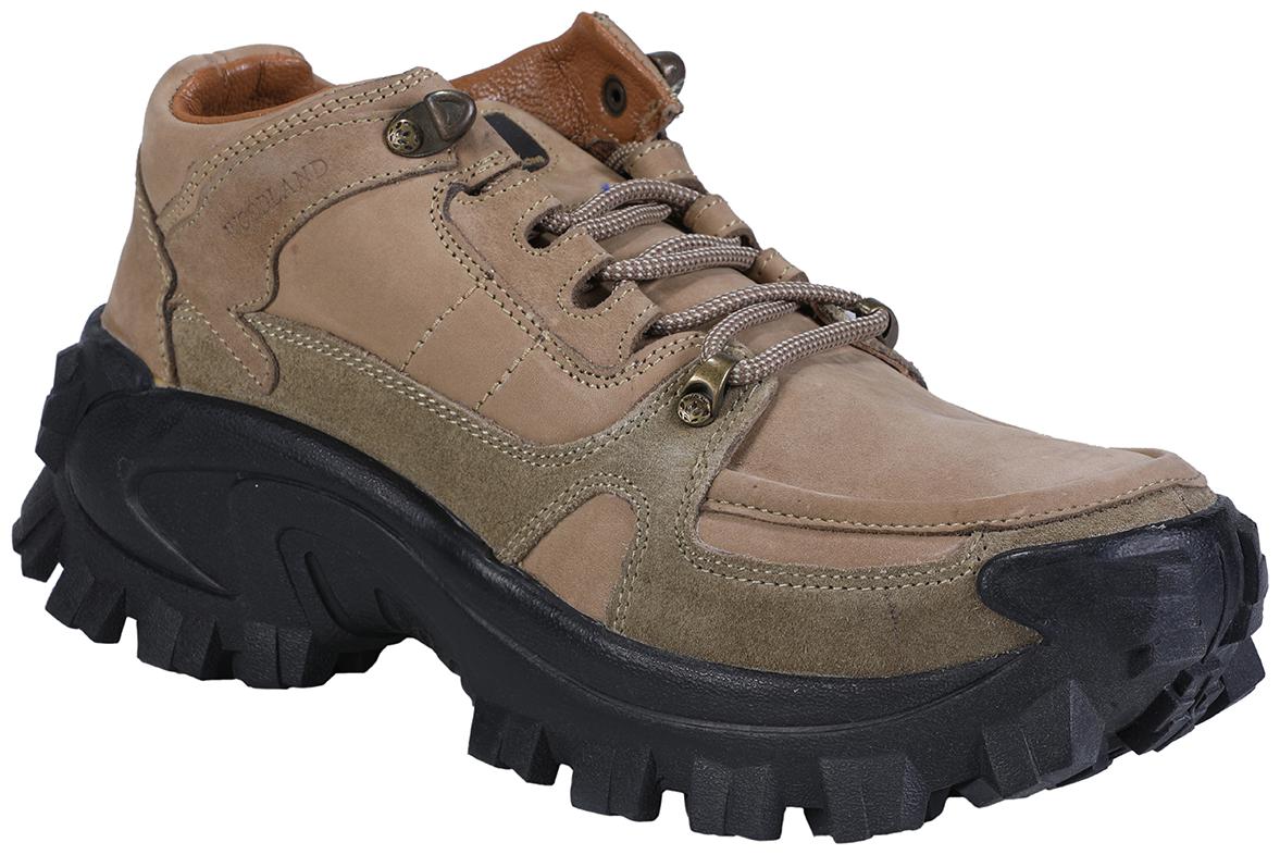 

Woodland Men Khaki Casual Shoes - OGC 0110105 - OGC 0110105 KHAKI