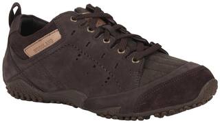 Woodland Casual Shoes For Men ( Brown )