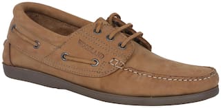Woodland Casual Shoes For Men ( Brown )
