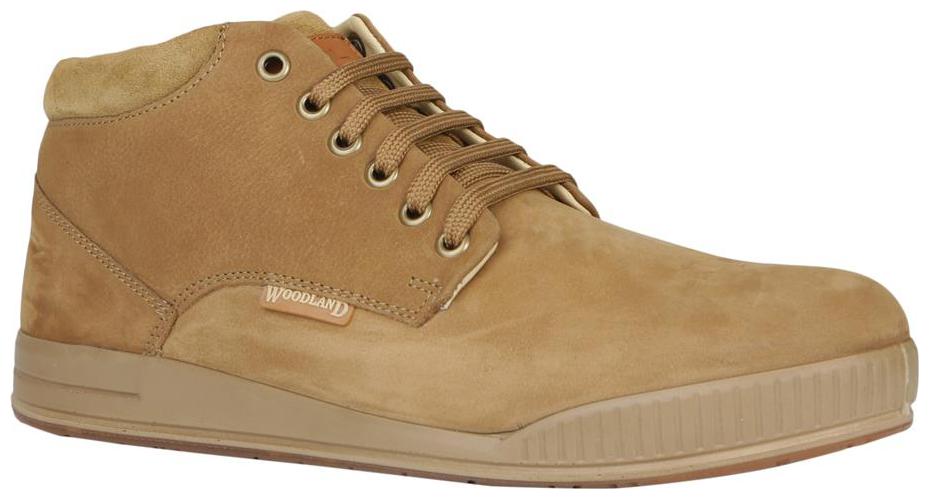 

Woodland Men Tan Ankle Boots - LOW ANKLE - GB 1620114 CAMEL