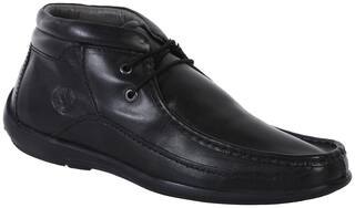 Woodland Chukka Boots For Men ( Black )