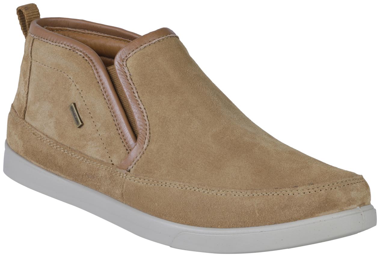 

Woodland Men Gold Ankle Boots - OGB 2312116 CAMEL