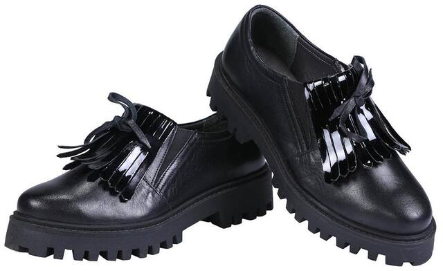 Woodland Women's BLACK Casual Shoes