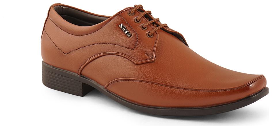

Xess by Id Men Tan Oxford Formal Shoes - XS2031TAN - XS2031TAN
