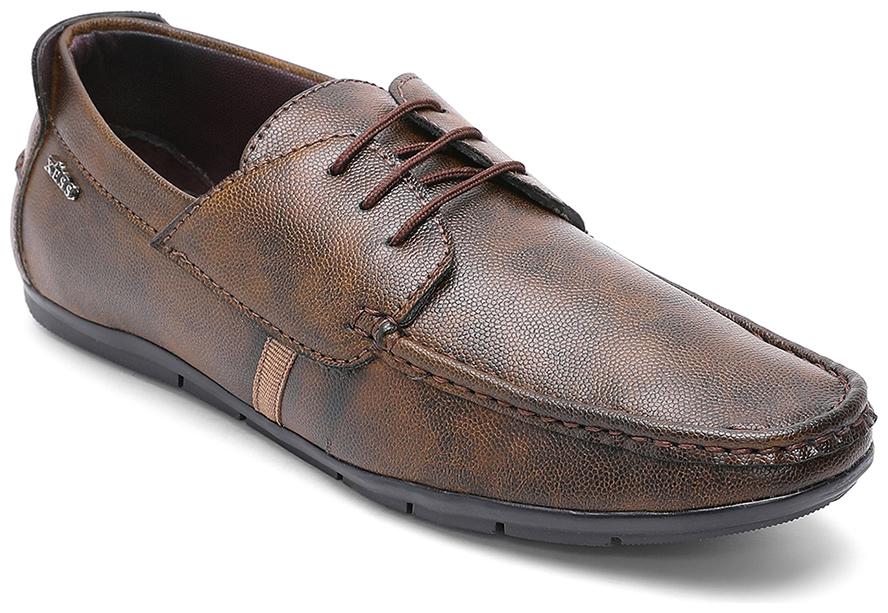 

Xess by Id Men Brown Oxford Formal Shoes - XS2002BROWN