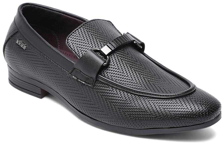 

Xess by Id Men Black Loafers - XS2024BLACK