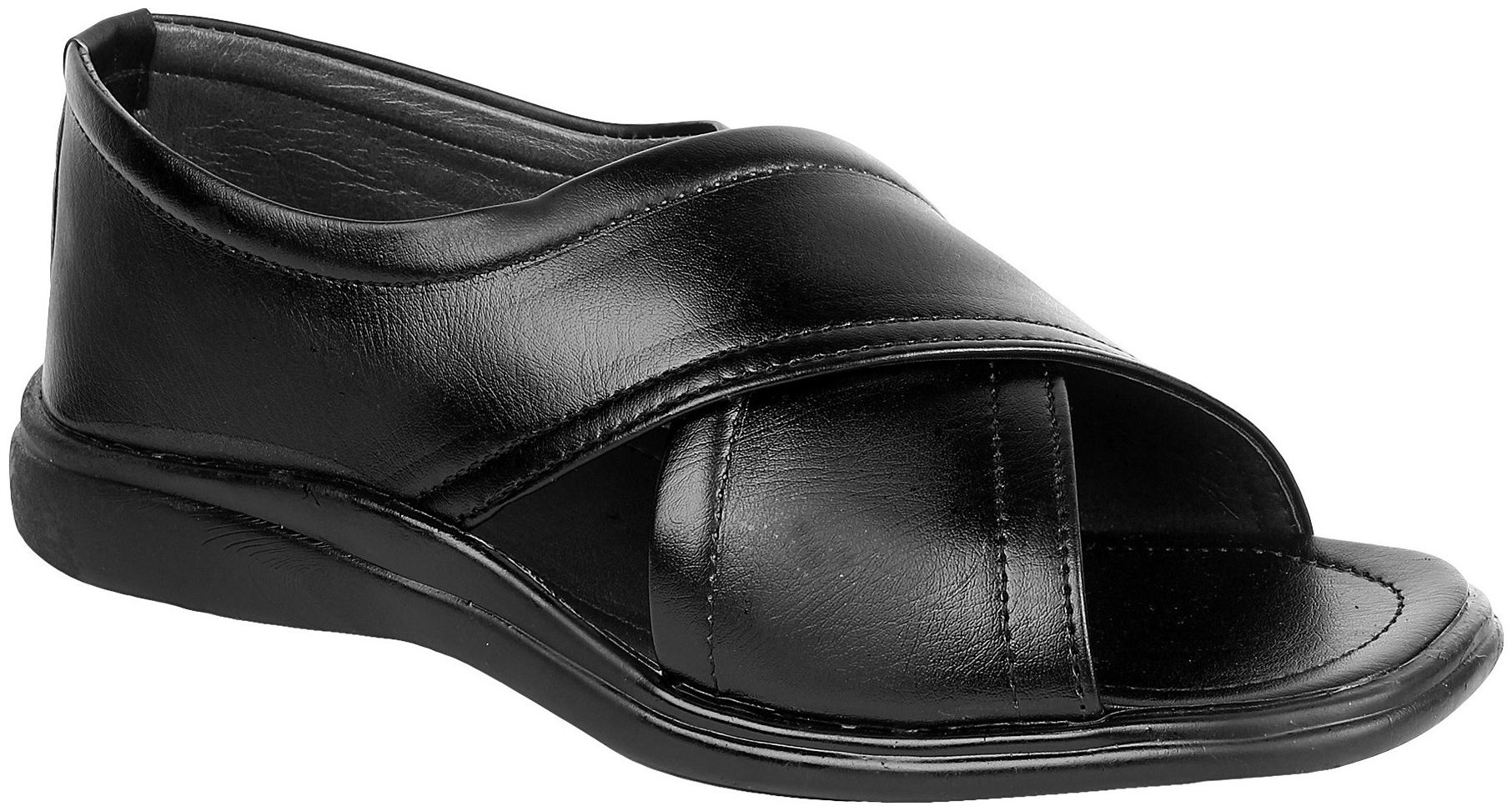 

XYZReasons Men Black Sandals