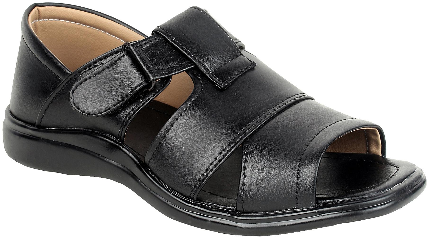

XYZReasons Men Black Sandals