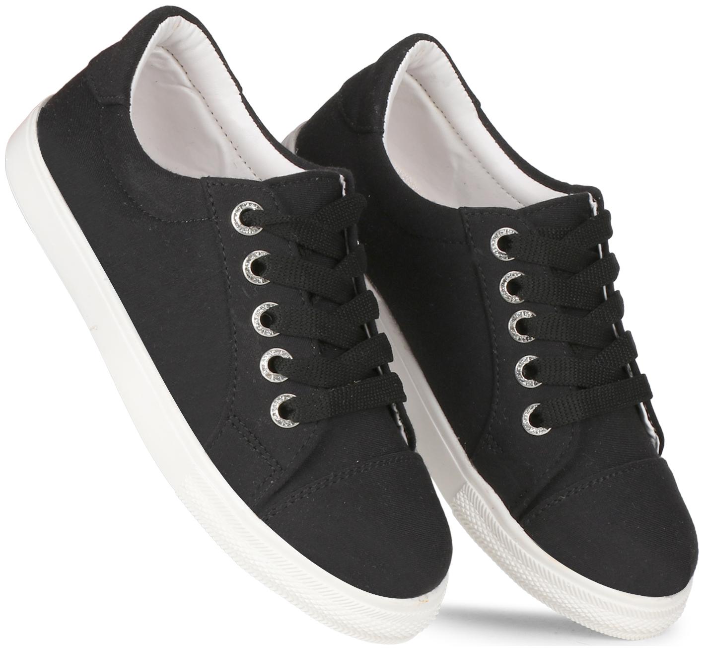 

YALA Women Black Casual Shoes