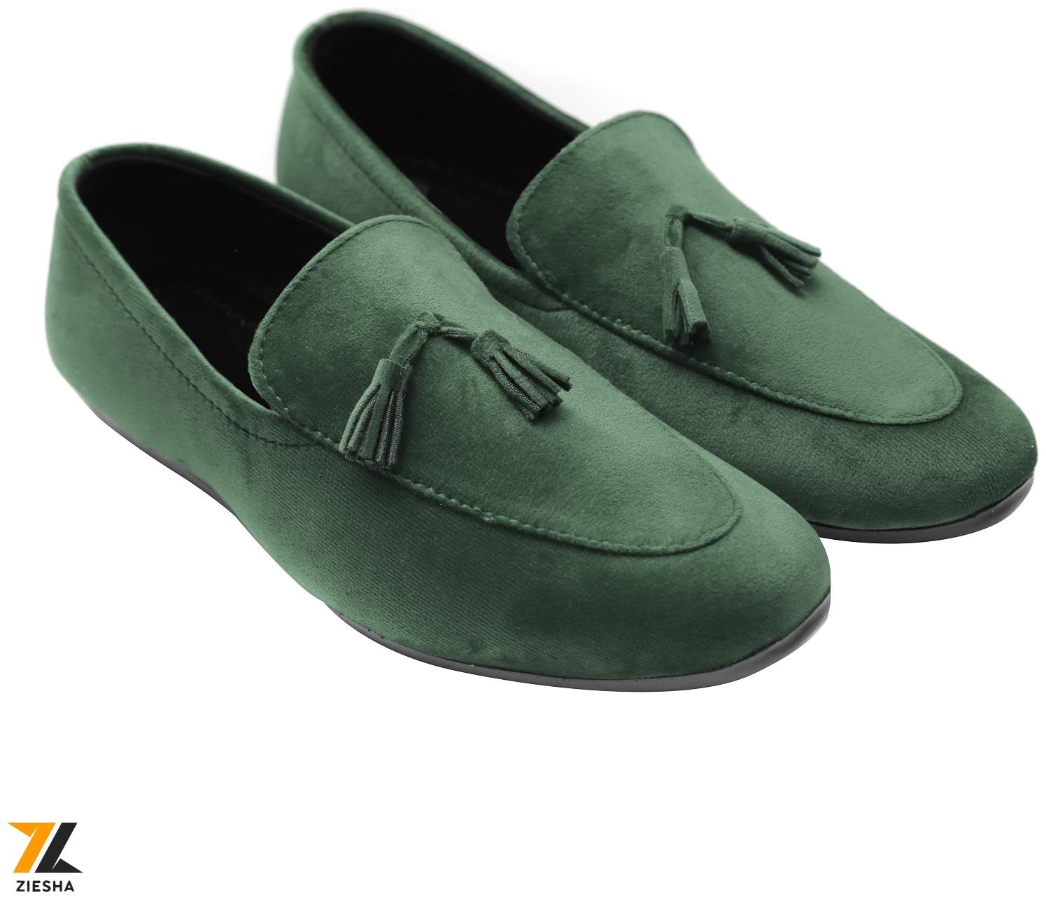 

Ziesha Men Green Loafers - ZMS1024GREEN 6