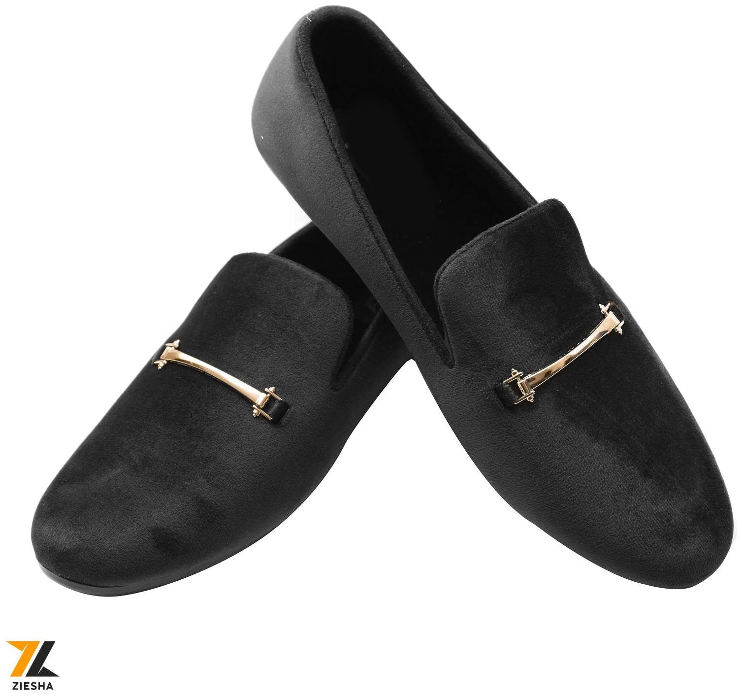 

Ziesha Men Black Loafers - ZMS1025BLACK 10