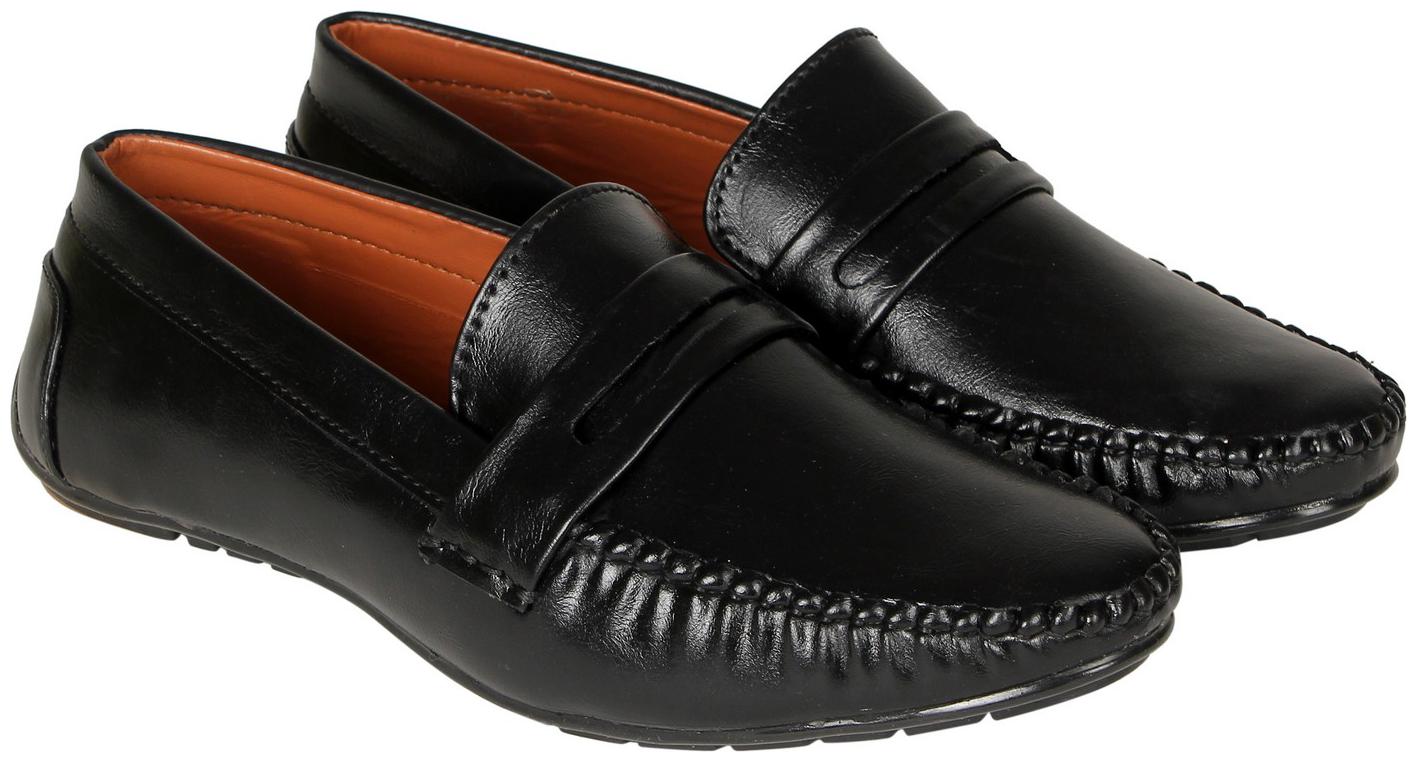 

Ziesha Men Black Loafers - ZMS1908