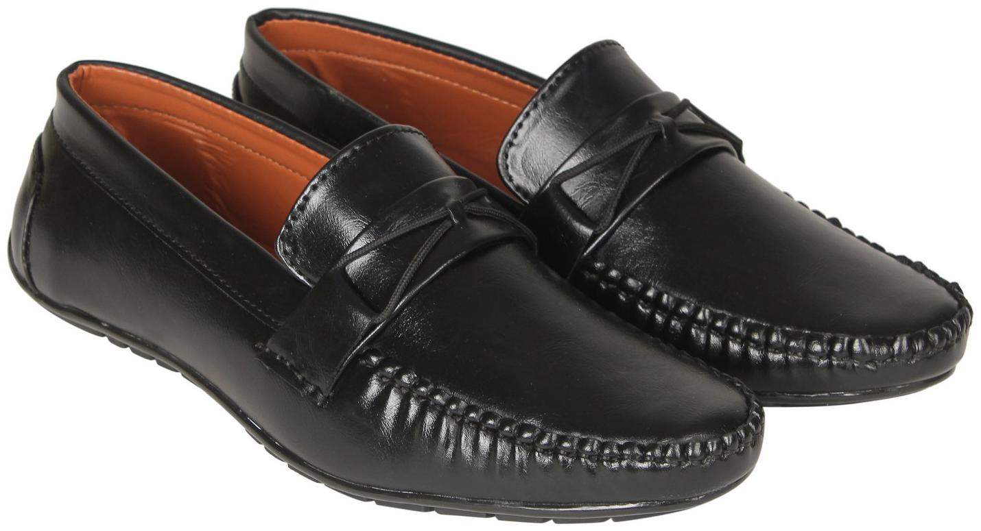 

Ziesha Men Black Loafers - ZMS1903
