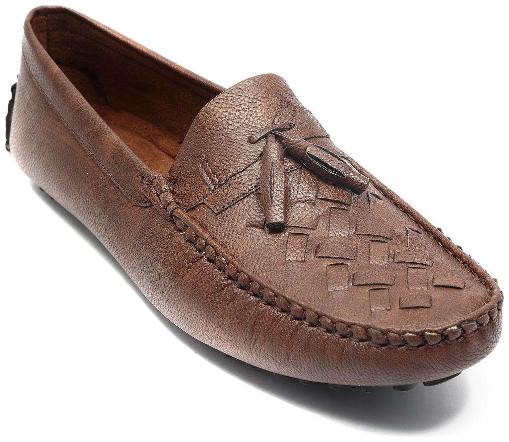 

Ziesha Men Brown Loafers - LOAFER - ZMS1514