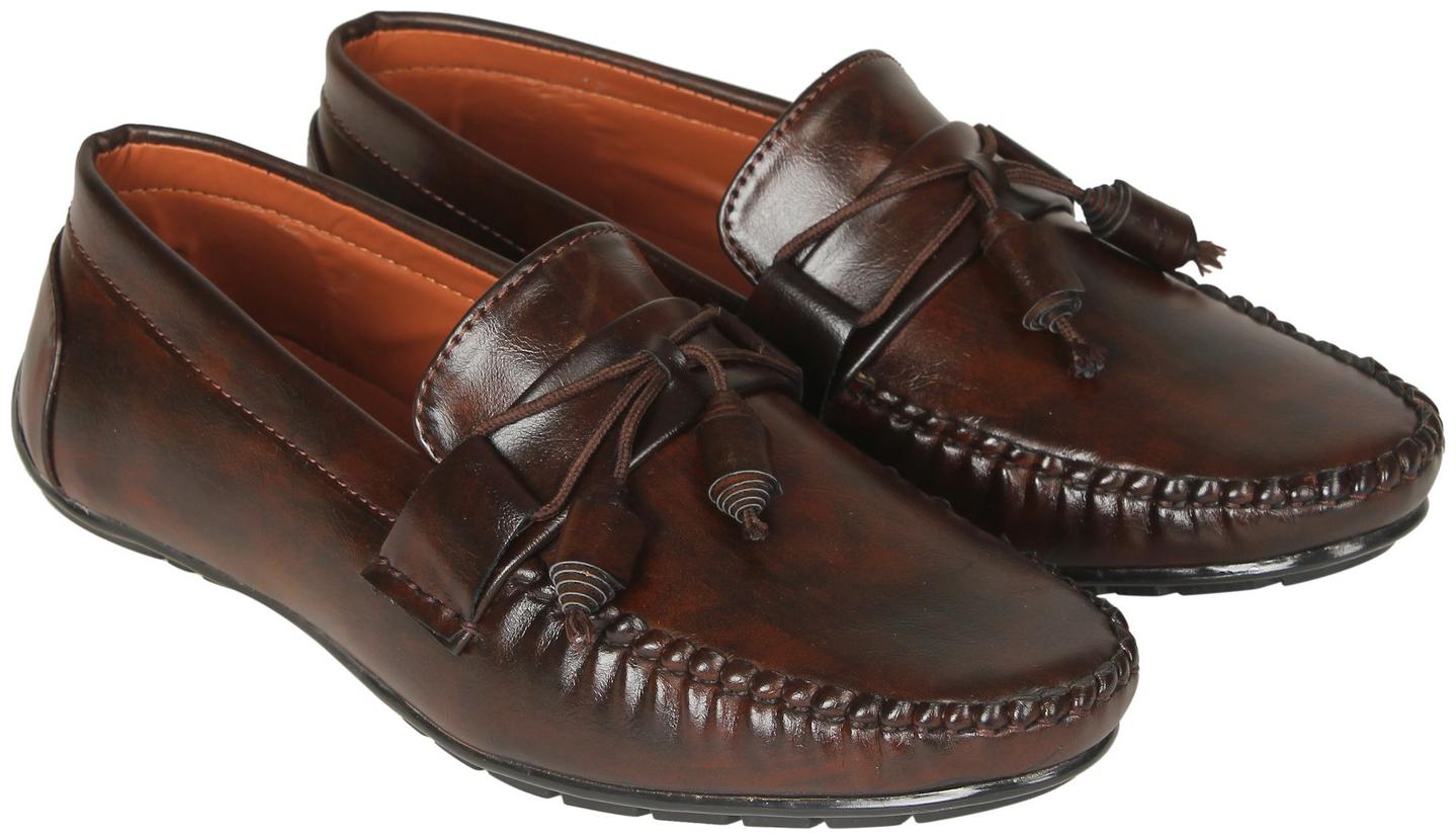 

Ziesha Men Brown Loafers - ZMS1903