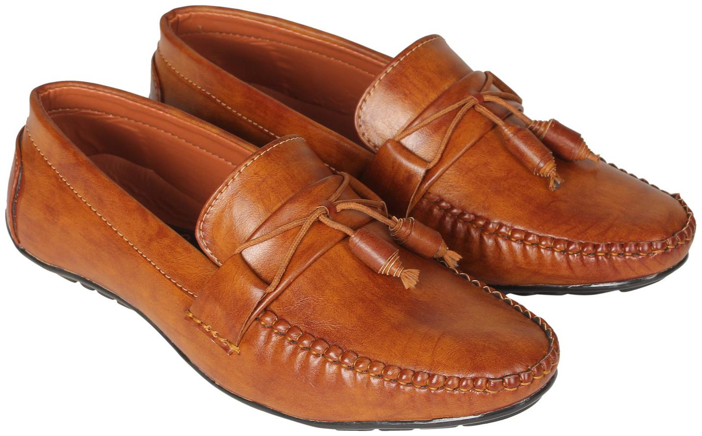 

Ziesha Men Tan Loafers - ZMS1903