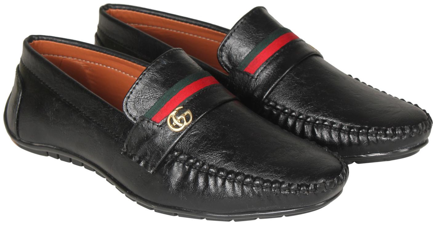 

Ziesha Men Black Loafers - ZMS1901