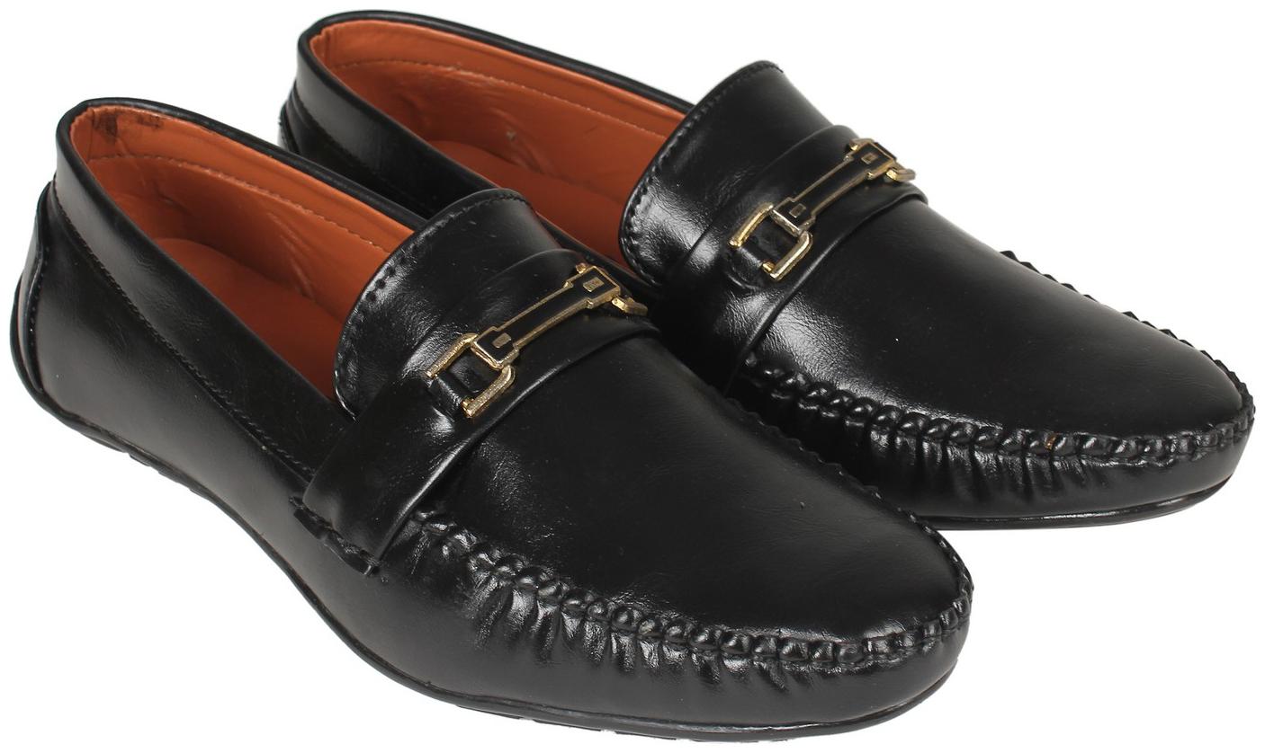 

Ziesha Men Black Loafers - ZMS1902