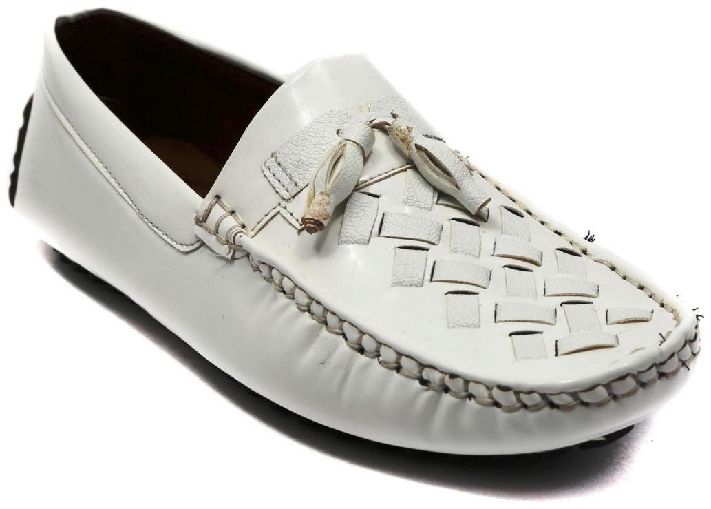 

Ziesha Men White Loafers - LOAFER - ZMS1514