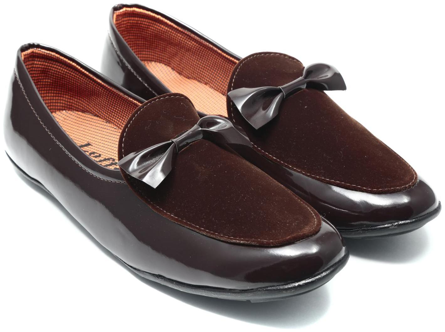 

Ziesha Men Brown Loafers - VELVET LOAFER - ZMS7944